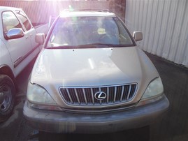 2002 LEXUS RX300 PREMIUM VALUE PKG GOLD 3.0 AT 4WD Z21341